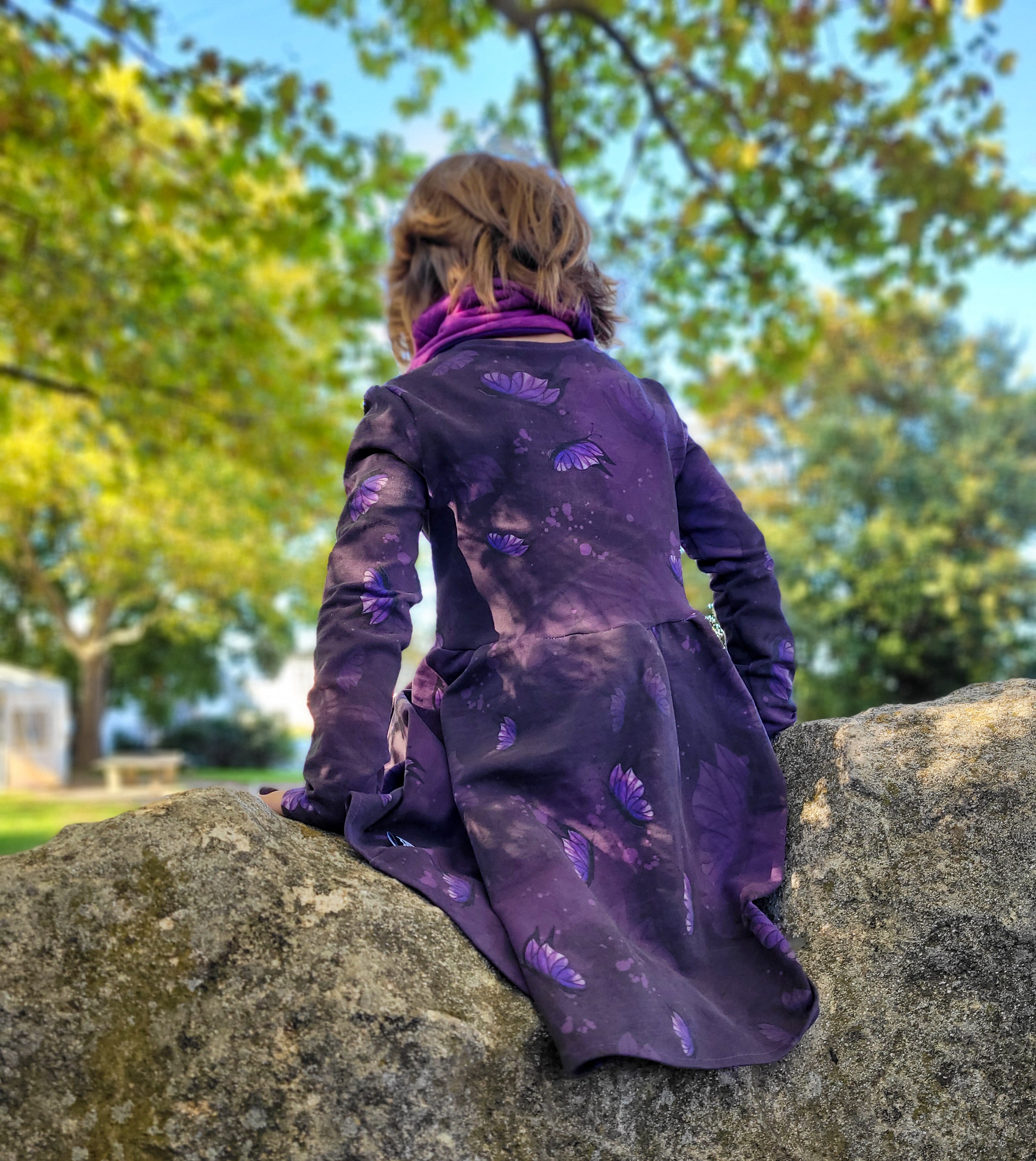 Lila Schmetterling Stoff Eigenproduktion
Dauervorbestellung